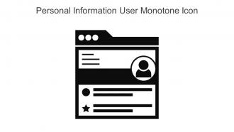Personal Information User Monotone Icon In Powerpoint Pptx Png And Editable Eps Format