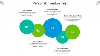 Personal inventory test ppt powerpoint presentation infographic template picture cpb