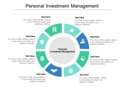 Personal investment management ppt powerpoint presentation inspiration cpb