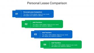 Personal Lease Comparison Ppt Powerpoint Presentation Ideas Gallery Cpb