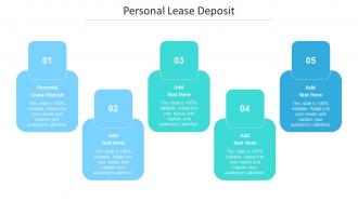 Personal Lease Deposit Ppt Powerpoint Presentation Model Outline Cpb