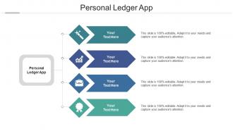 Personal ledger app ppt powerpoint presentation file structure cpb