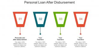 Personal loan after disbursement ppt powerpoint presentation professional inspiration cpb