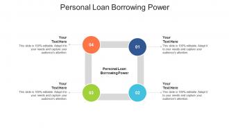 Personal loan borrowing power ppt powerpoint presentation gallery graphics cpb