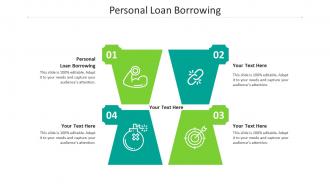 Personal loan borrowing ppt powerpoint presentation portfolio elements cpb