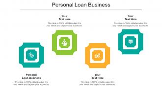 Personal Loan Business Ppt Powerpoint Presentation Ideas Slides Cpb