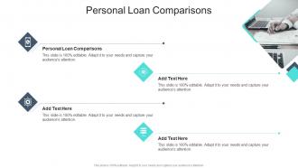 Personal Loan Comparisons In Powerpoint And Google Slides Cpb