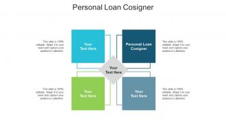 Personal loan cosigner ppt powerpoint presentation model example cpb