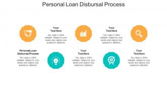 Personal loan disbursal process ppt powerpoint presentation layouts visual aids cpb