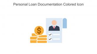 Personal Loan Documentation Colored Icon In Powerpoint Pptx Png And Editable Eps Format