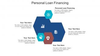 Personal loan financing ppt powerpoint presentation file deck cpb