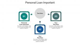 Personal loan important ppt powerpoint presentation layouts templates cpb