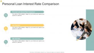 Personal Loan Interest Rate Comparison In Powerpoint And Google Slides Cpb