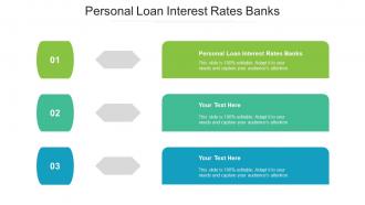 Personal Loan Interest Rates Banks Ppt Powerpoint Presentation Examples Cpb
