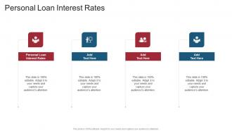 Personal Loan Interest Rates In Powerpoint And Google Slides Cpb