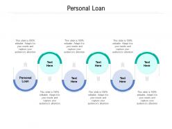 Personal loan ppt powerpoint presentation visual aids pictures cpb