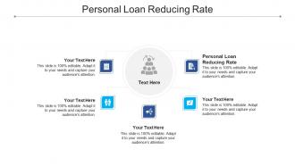 Personal loan reducing rate ppt powerpoint presentation portrait cpb