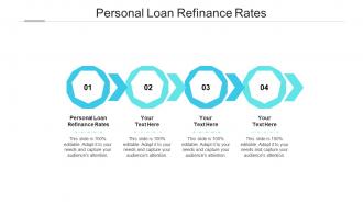 Personal loan refinance rates ppt powerpoint presentation layouts background image cpb