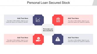 Personal Loan Secured Stock Ppt Powerpoint Presentation Inspiration Cpb