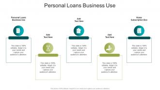 Personal Loans Business Use In Powerpoint And Google Slides Cpb
