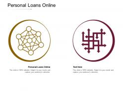 Personal loans online ppt powerpoint presentation ideas slide download cpb