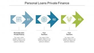 Personal loans private finance ppt powerpoint presentation portfolio templates cpb
