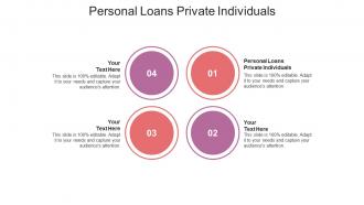 Personal loans private individuals ppt powerpoint presentation gallery structure cpb