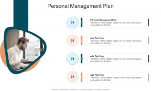 Personal Management Plan In Powerpoint And Google Slides Cpb