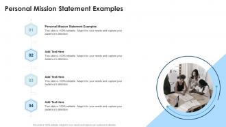 Personal Mission Statement Examples In Powerpoint And Google Slides Cpb