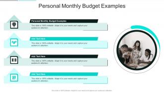 Personal Monthly Budget Examples In Powerpoint And Google Slides Cpb