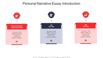 Personal Narrative Essay Introduction In Powerpoint And Google Slides Cpb