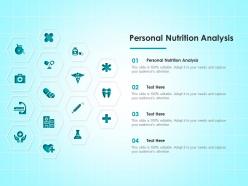 Personal nutrition analysis ppt powerpoint presentation gallery example topics