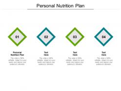 Personal nutrition plan ppt powerpoint presentation layouts graphics cpb
