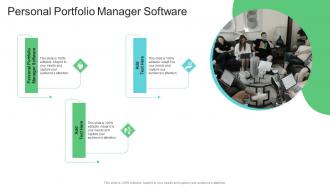 Personal Portfolio Manager Software In Powerpoint And Google Slides Cpb