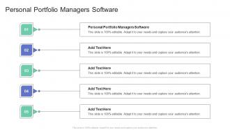 Personal Portfolio Managers Software In Powerpoint And Google Slides Cpb