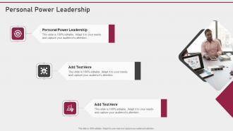 Personal Power Leadership In Powerpoint And Google Slides Cpb
