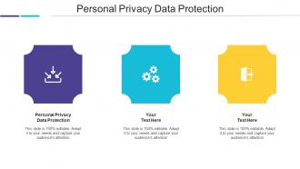 Personal Privacy Data Protection Ppt Powerpoint Presentation Styles Topics Cpb