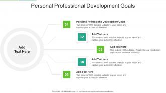 Personal Professional Development Goals In Powerpoint And Google Slides Cpb