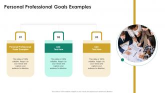 Personal Professional Goals Examples In Powerpoint And Google Slides Cpb