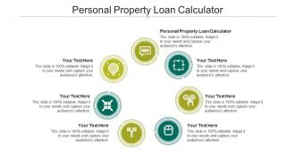 Personal property loan calculator ppt powerpoint presentation styles template cpb
