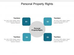 Personal property rights ppt powerpoint presentation infographic template demonstration cpb