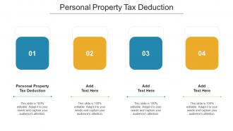 Personal Property Tax Deduction Ppt Powerpoint Presentation Model Rules Cpb