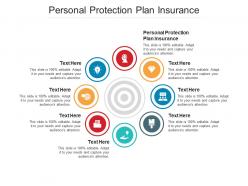Personal protection plan insurance ppt powerpoint presentation styles visuals cpb