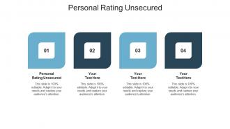 Personal rating unsecured ppt powerpoint presentation icon outfit cpb
