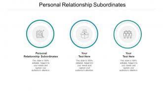 Personal relationship subordinates ppt powerpoint presentation slides background image cpb Personal relationship subordinates ppt powerpoint presentation slides background image cpb