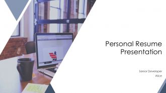 Personal Resume Presentation PPT Structure AT Personal Resume Presentation PPT Structure AT