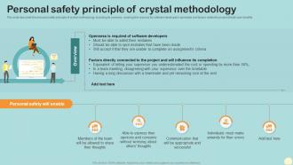 Personal Safety Principle Of Crystal Methodology Crystal Agile Framework