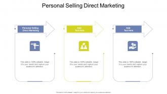 Personal Selling Direct Marketing In Powerpoint And Google Slides Cpb
