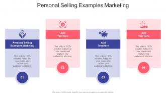 Personal Selling Examples Marketing In Powerpoint And Google Slides Cpb
