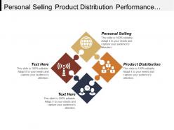 Personal selling product distribution performance appraisals workplace communication